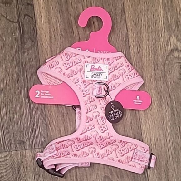 Barbie X Sassy Woof  Barbie Malibu Dog Adjustable Harness - Picture 8 of 9